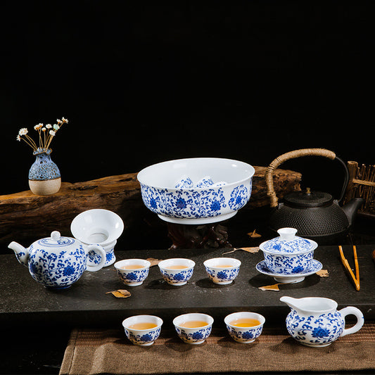 Blue & White Porcelain Starter Tea Set - Zen&Sip