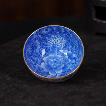 Enamel Floral Master Tea Cup