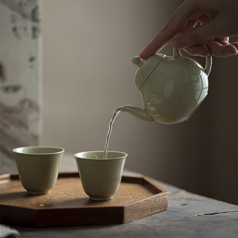 Green Reed Tea Set - Zen&Sip