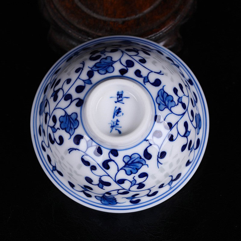 Blue & White Linglong Series Master Cup - Zen&Sip